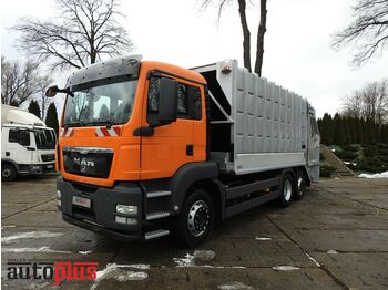 شاحنة النفايات MAN TGS 26.360 REFUSE 6x2-2 A/C PNEUMATIC SUSP.
