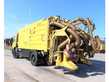 شاحنة الشفط MERCEDES-BENZ Atego ZW GLEISSAUGER Schienenreiniger KROLL 950.