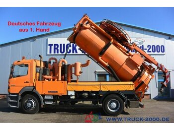 شاحنة الشفط Mercedes-Benz Atego 1828 Müller Vacumaster 8m³ HD Saug Spüler