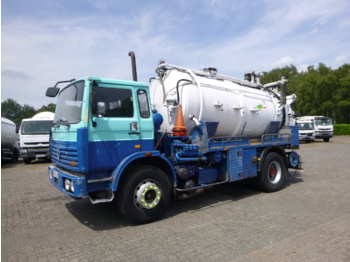 شاحنة الشفط Renault G 280 4X2 Huwer vacuum tank 10 m3 / 2 comp
