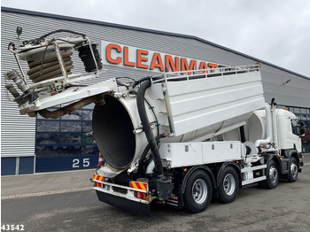 Scania G114.380 8x4 Full Steel Wicom Combi 19m³ - شاحنة الشفط