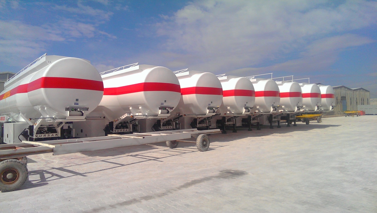 جديدة نصف مقطورة صهريج لنقل الوقود NURSAN Steel Fuel Tanker: صورة 13