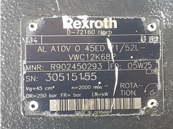 نظام الهيدروليك Rexroth ALA10VO45ED71/52L - Load sensing pump: صورة 3