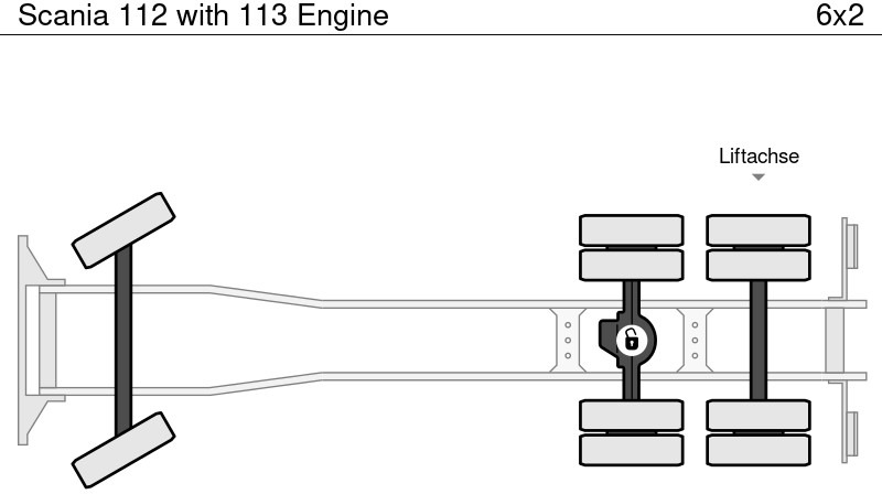 شاحنة ذات خطاف Scania 112 with 113 Engine: صورة 11