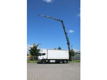 شاحنة ستارة, شاحنة كرين Scania 124G 400 Hiab Crane 24 Meter 11.300kg: صورة 1
