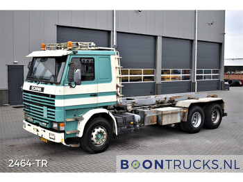 شاحنة - نظام الكابلات Scania 143H 450 V8 6x2 | 30T KABELSYSTEEM * VOL BLADGEVEERD * LIFTAS: صورة 1