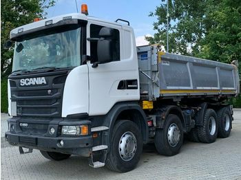 شاحنة قلاب Scania 450 8x4 EURO6 DSK mit Bordmatik TOP!: صورة 1