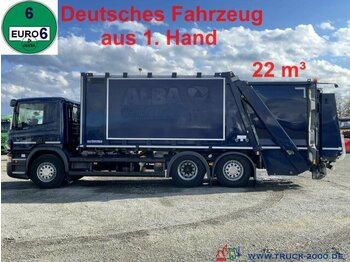 شاحنة النفايات لنقل القمامة Scania P320 6x2 Faun Variopress 22m³+Zoeller Schüttung: صورة 1