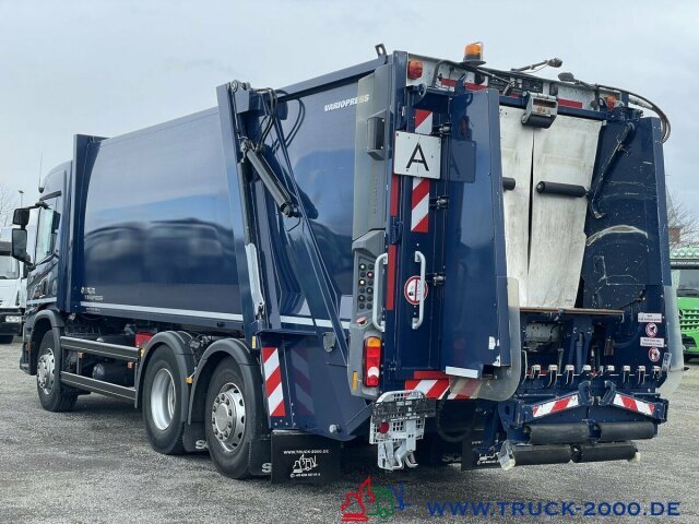 شاحنة النفايات لنقل القمامة Scania P320 6x2 Faun Variopress 22m³+Zoeller Schüttung: صورة 10