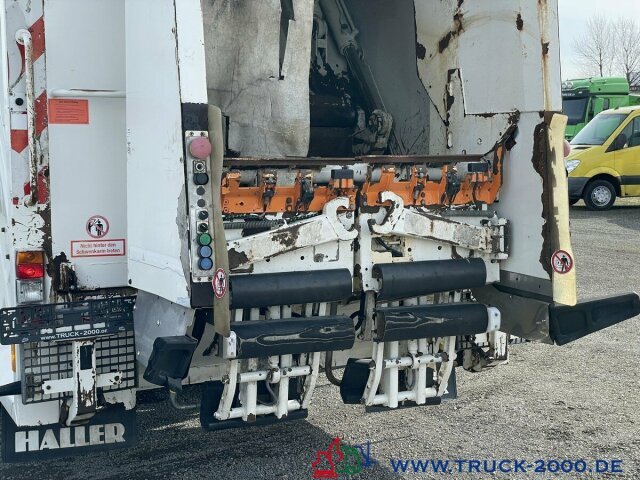 شاحنة النفايات لنقل القمامة Scania P320 Haller 21m³ Schüttung C-Trace Ident.4 Sitze: صورة 3