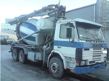 شاحنة خلاطة خرسانة Scania P92H, 6x4, 6m3, 12m: صورة 1