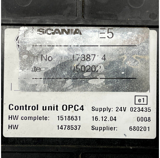 وحدة تحكم الكتروني Scania P-series (01.04-): صورة 4