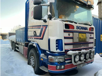 شاحنات مسطحة Scania R164GB6x2NZ480 Flatbed truck: صورة 1