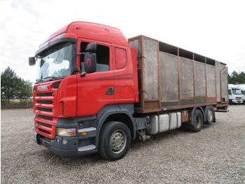 شاحنة نقل المواشي Scania R420 6x2 Euro 5 Livestock: صورة 1