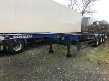 نصف مقطورة لنقل الحاويات Schmitz Cargobull SCF 24G, Liftachse, Slider System: صورة 1