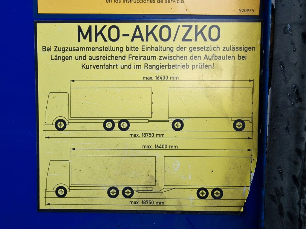 مقطورة صندوق مغلق Schmitz Cargobull ZK 18/ Tandem: صورة 24