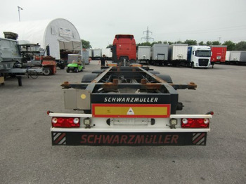 مقطورة نقل الحاويات Schwarzmüller Lafette S-Serie S802: صورة 5
