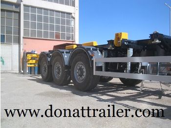 DONAT Extendable Container Chassis - نصف مقطورة لنقل الحاويات