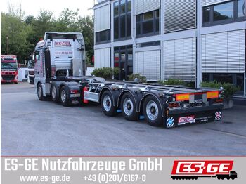 D-TEC 3-Achs-Containerchassis Multi  - نصف مقطورة لنقل الحاويات