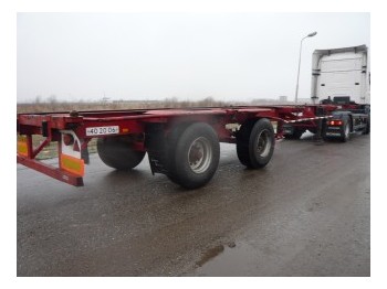 Pacton container chassis 2 axle 40ft - نصف مقطورة لنقل الحاويات