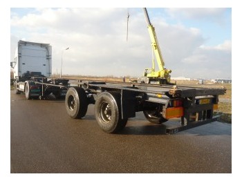 Pacton containerchassis 2 axle 40ft - نصف مقطورة لنقل الحاويات
