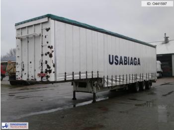 Traylona 3-axle jumbo curtain side trailer / 57500 KG - نصف مقطورة ستارة