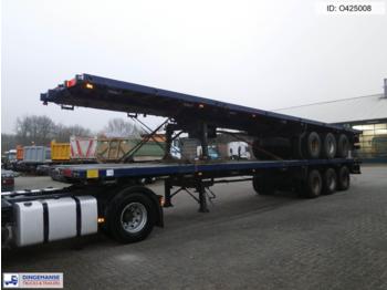 Traylona 3-axle platform trailer 59000KG / Extendable 21.5M - نصف مقطورة مسطحة