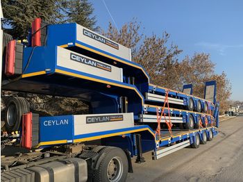 CEYLAN 3 AXLES LOWBED - عربة منخفضة مسطحة نصف مقطورة