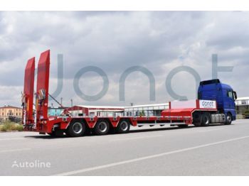 DONAT 3 axle Lowbed Semitrailer - Aspock - عربة منخفضة مسطحة نصف مقطورة
