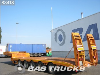De Angelis Rampen 72.000kg-GVW 3-Lenkachsen 5S7201 - عربة منخفضة مسطحة نصف مقطورة