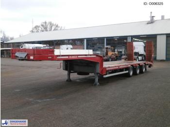 De Angelis Semi-lowbed trailer + ramps - عربة منخفضة مسطحة نصف مقطورة