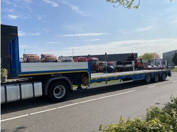 عربة منخفضة مسطحة نصف مقطورة TIRKON 3 AXLE - BED: 10,00 X 2,55 METER