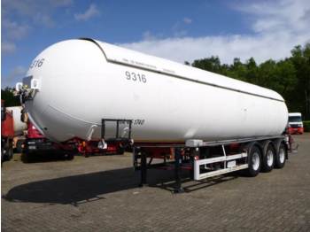 BSLT Robine Gas tank steel 50.5 m3 + pump - نصف مقطورة صهريج
