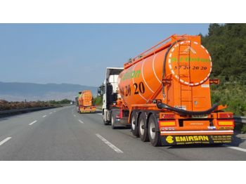 EMIRSAN Customized Cement Tanker Direct from Factory - نصف مقطورة صهريج