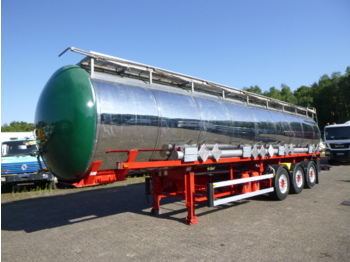 GOFA Chemical tank inox L4BH 35 m3 / 4 comp - نصف مقطورة صهريج