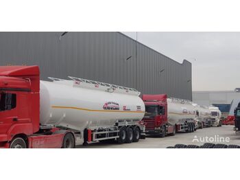نصف مقطورة صهريج GURLESENYIL aluminum tanker semi trailers