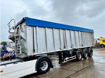 قلابة نصف مقطورة نصف مقطورة قلابة Benalu Voll Aluminum Mulde 50m³ Liftachse