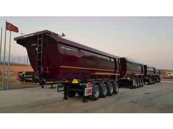 CEYLAN 4 AXLE TIPPER 35-45 M3 - قلابة نصف مقطورة نصف مقطورة قلابة