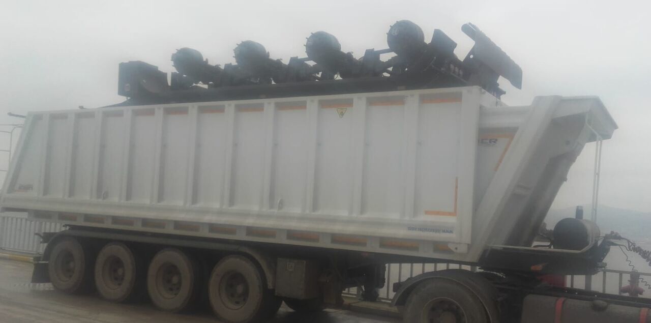 قلابة نصف مقطورة نصف مقطورة قلابة LIDER 2023 MODEL NEW 35 M3 DUMPER ( BENNE ): صورة 9