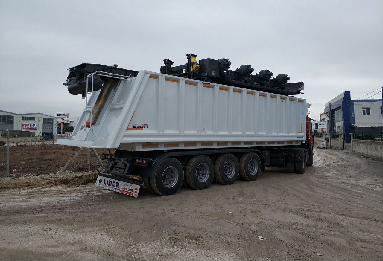 قلابة نصف مقطورة نصف مقطورة قلابة LIDER 2023 MODEL NEW 35 M3 DUMPER ( BENNE ): صورة 5