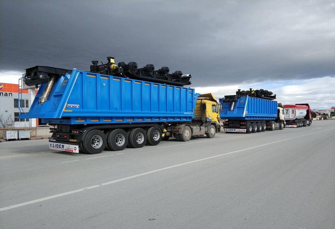 قلابة نصف مقطورة نصف مقطورة قلابة LIDER 2023 MODEL NEW 35 M3 DUMPER ( BENNE ): صورة 16