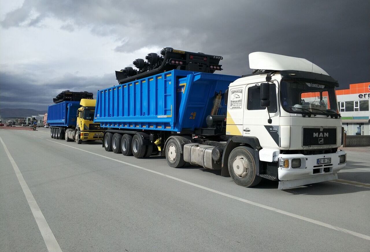 قلابة نصف مقطورة نصف مقطورة قلابة LIDER 2023 MODEL NEW 35 M3 DUMPER ( BENNE ): صورة 8
