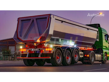 قلابة نصف مقطورة نصف مقطورة قلابة STU 28 m3 TIPPER TRAILER / 28 m3 BENNE Semi-Remorque
