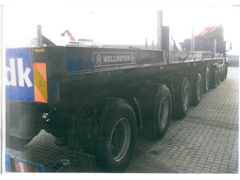 wellmeyer 5-axle ballast trailer - نصف مقطورة