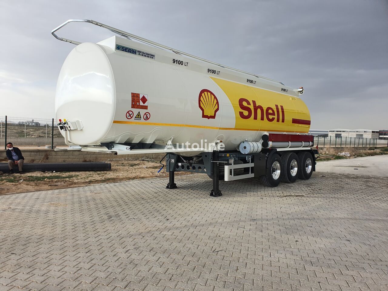 جديدة نصف مقطورة صهريج لنقل الوقود Serin 2023: صورة 4