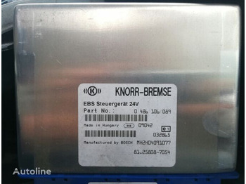  Knorr-Bremse 0486106089   MAN TGX, TGS truck - وحدة تحكم الكتروني