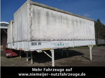 Ackermann Wechselbrücke Schiebeplane  - صندوق مغلق/حاوية