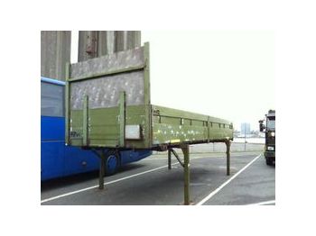 KRONE Body flatbed truckCONTAINER TORPEDO FLAKLAD NR. 104
 - صندوق مغلق/حاوية