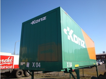 Krone Koffer Glattwand 7,80 m - صندوق مغلق/حاوية