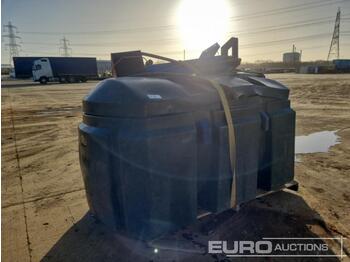  Static Plastic Bunded Fuel Bowser - خزان تخزين